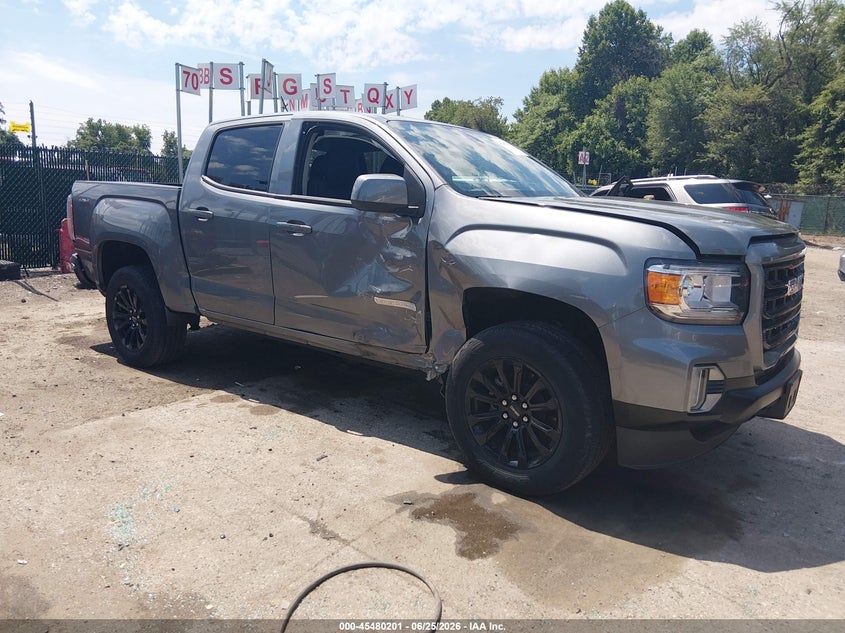 2022 Gmc Canyon VIN 1GTG6CEN3N1316271 IAAI salvage auction — SIDE, Salvage Title, sold $11,300 on 2026-07-30 (photo 1)