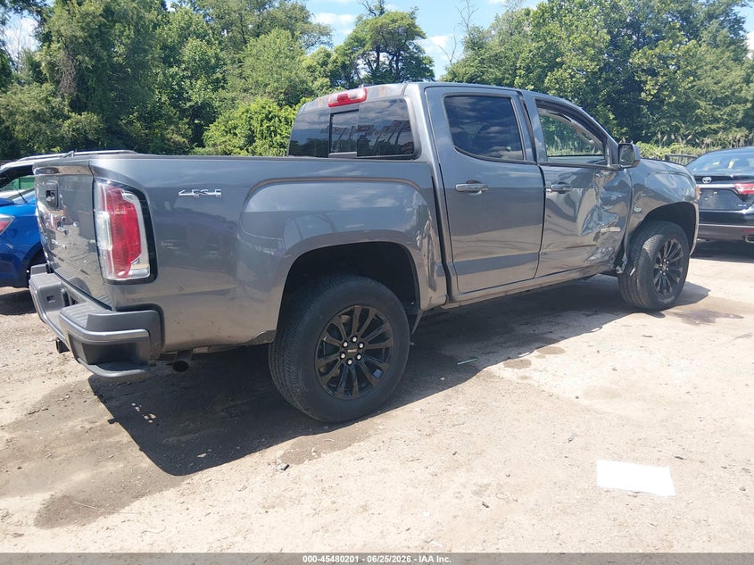 2022 Gmc Canyon VIN 1GTG6CEN3N1316271 IAAI salvage auction — SIDE, Salvage Title, sold $11,300 on 2026-07-30 (photo 4)
