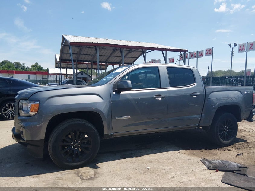 2022 Gmc Canyon VIN 1GTG6CEN3N1316271 IAAI salvage auction — SIDE, Salvage Title, sold $11,300 on 2026-07-30 (photo 6)