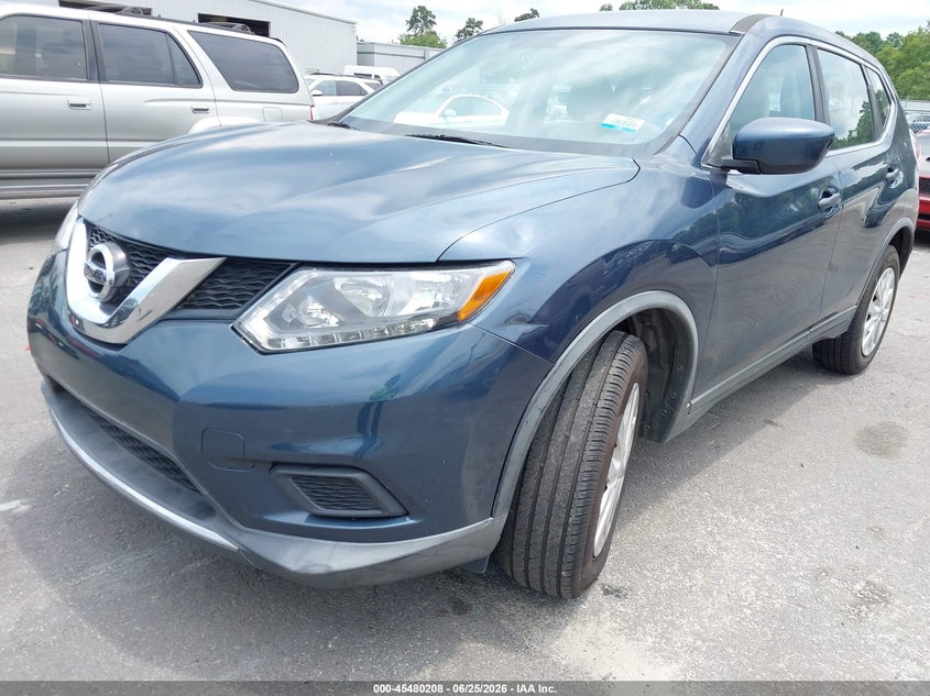 2016 Nissan Rogue VIN KNMAT2MT9GP671602 IAAI salvage auction — NORMAL WEAR, Clear (Georgia), sold $1,600 on 2026-07-08 (photo 6)
