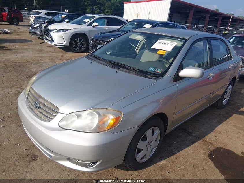 2004 Toyota Corolla VIN JTDBR32E642019087 IAAI salvage auction — NORMAL WEAR, Clear-Dealer Only (West Virginia), sold $100 on 2026-07-16 (photo 2)