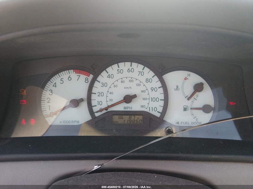 2004 Toyota Corolla VIN JTDBR32E642019087 IAAI salvage auction — NORMAL WEAR, Clear-Dealer Only (West Virginia), sold $100 on 2026-07-16 (photo 7)