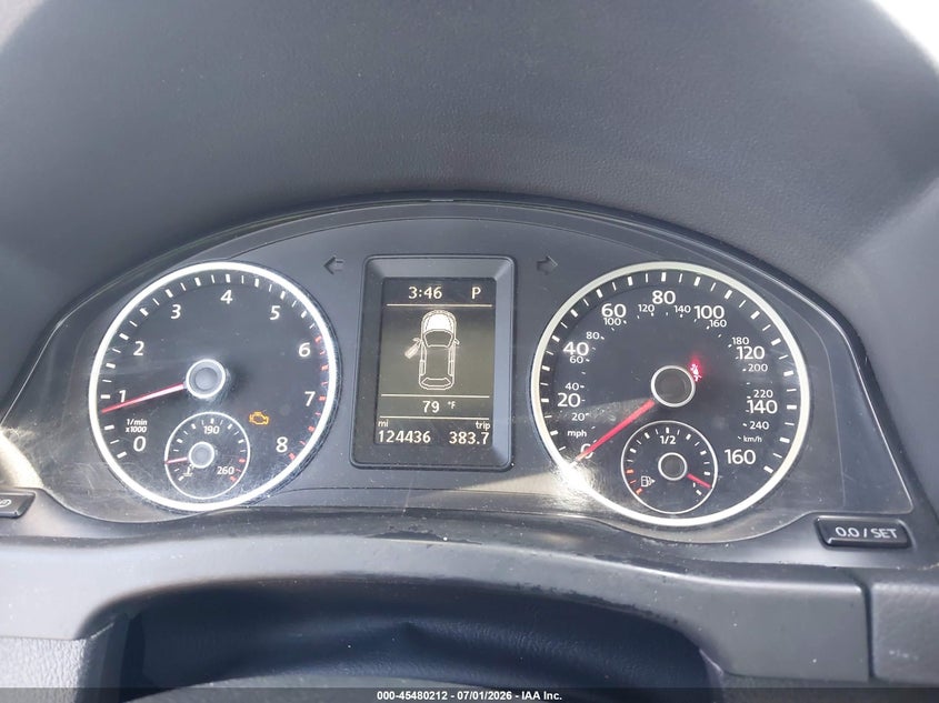 2016 Volkswagen Tiguan VIN WVGAV7AX6GW610837 IAAI salvage auction — NORMAL WEAR, Clear - Dealer Only (California), sold $1,550 on 2026-07-13 (photo 7)
