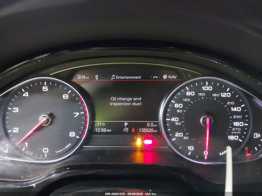 2015 Audi A8 VIN WAU3GAFD5FN040897 IAAI salvage auction — RIGHT FRONT, Salvage (Pennsylvania), sold $4,100 on 2026-07-31 (photo 7)