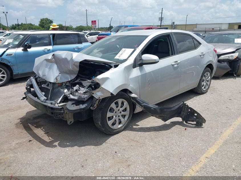 2014 Toyota Corolla VIN 5YFBURHE1EP040098 IAAI salvage auction — FRONT END, Salvage (Texas), sold $1,450 on 2026-07-29 (photo 2)