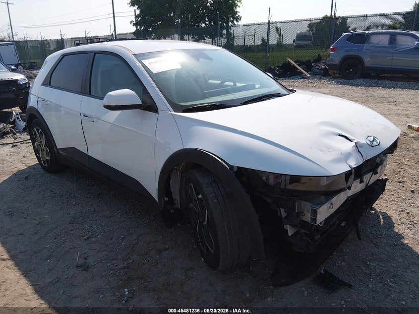 2022 Hyundai Ioniq 5 VIN KM8KNDAF6NU103312 IAAI salvage auction — FRONT END, Salvage Title, sold $6,900 on 2026-08-02 (photo 1)