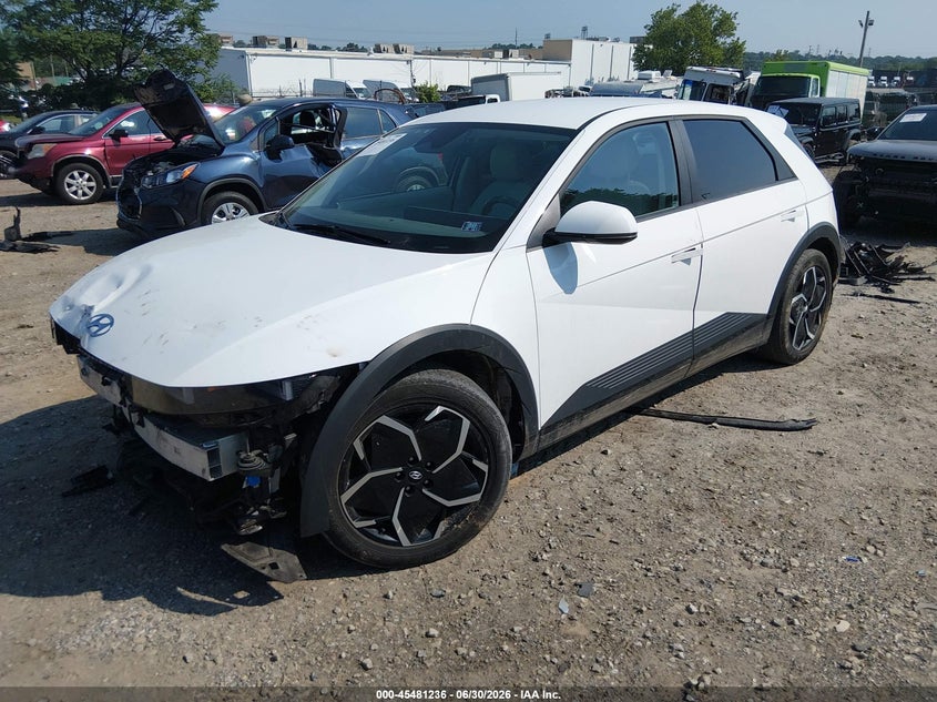 2022 Hyundai Ioniq 5 VIN KM8KNDAF6NU103312 IAAI salvage auction — FRONT END, Salvage Title, sold $6,900 on 2026-08-02 (photo 2)