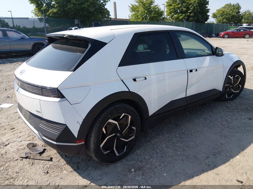 2022 Hyundai Ioniq 5 VIN KM8KNDAF6NU103312 IAAI salvage auction — FRONT END, Salvage Title, sold $6,900 on 2026-08-02 (photo 4)