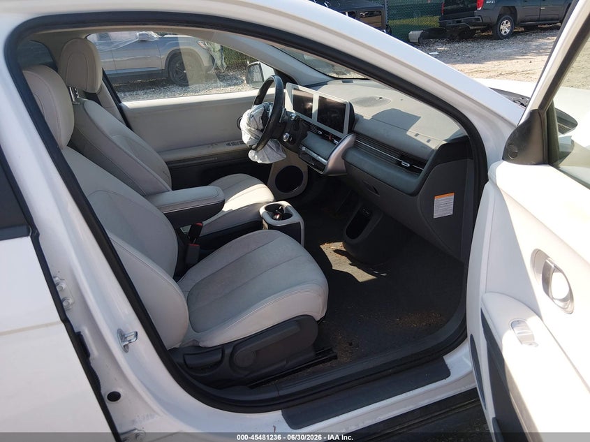 2022 Hyundai Ioniq 5 VIN KM8KNDAF6NU103312 IAAI salvage auction — FRONT END, Salvage Title, sold $6,900 on 2026-08-02 (photo 5)