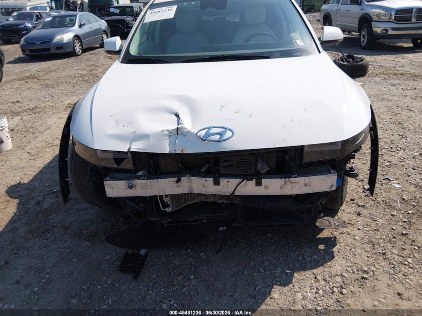 2022 Hyundai Ioniq 5 VIN KM8KNDAF6NU103312 IAAI salvage auction — FRONT END, Salvage Title, sold $6,900 on 2026-08-02 (photo 6)