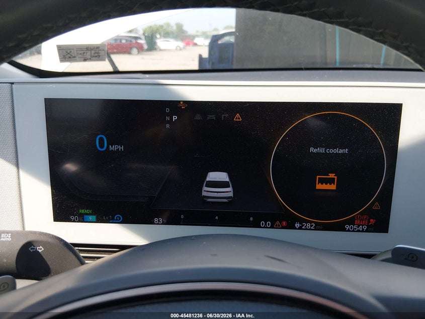 2022 Hyundai Ioniq 5 VIN KM8KNDAF6NU103312 IAAI salvage auction — FRONT END, Salvage Title, sold $6,900 on 2026-08-02 (photo 7)