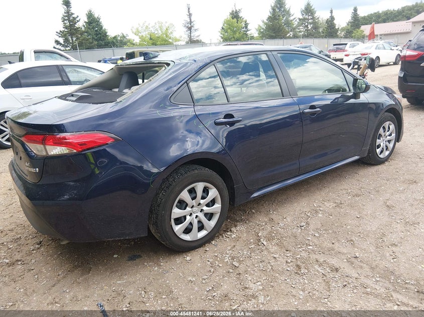 2024 Toyota Corolla VIN JTDBCMFEXRJ026090 IAAI salvage auction — REAR END, Clear Claim Paid (Wisconsin), sold $5,750 on 2026-07-15 (photo 4)