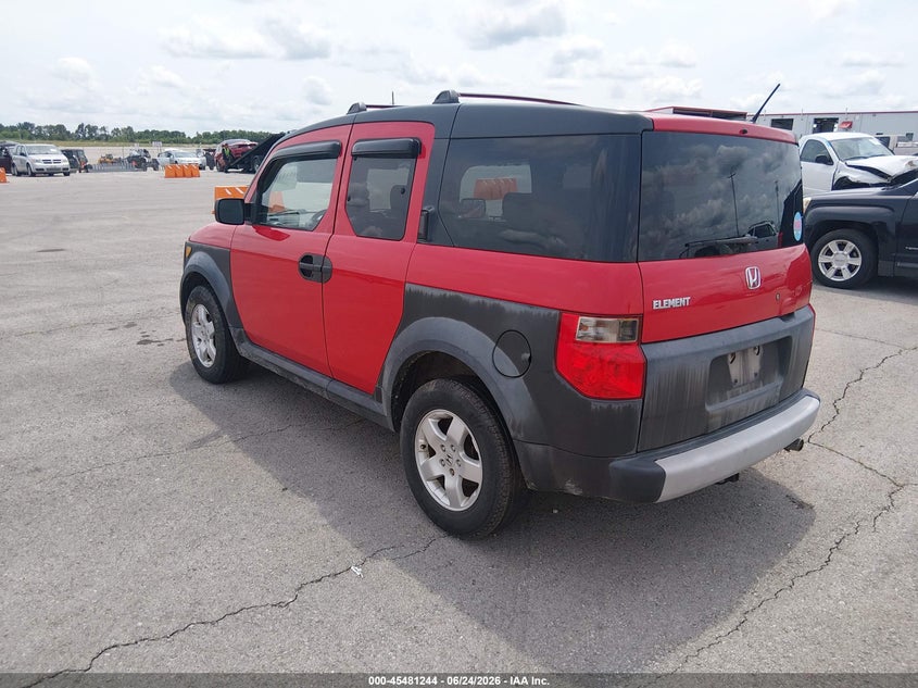 2005 Honda Element VIN 5J6YH28675L034520 IAAI salvage auction — NORMAL WEAR, Clear (Missouri), sold $1,025 on 2026-07-09 (photo 3)