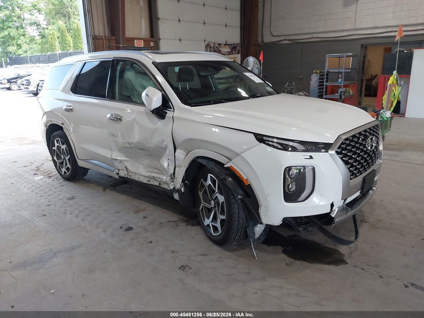 2022 Hyundai Palisade VIN KM8R7DHE6NU344261 IAAI salvage auction — RIGHT SIDE, Mv-907A (New York), sold $6,300 on 2026-07-15 (photo 1)