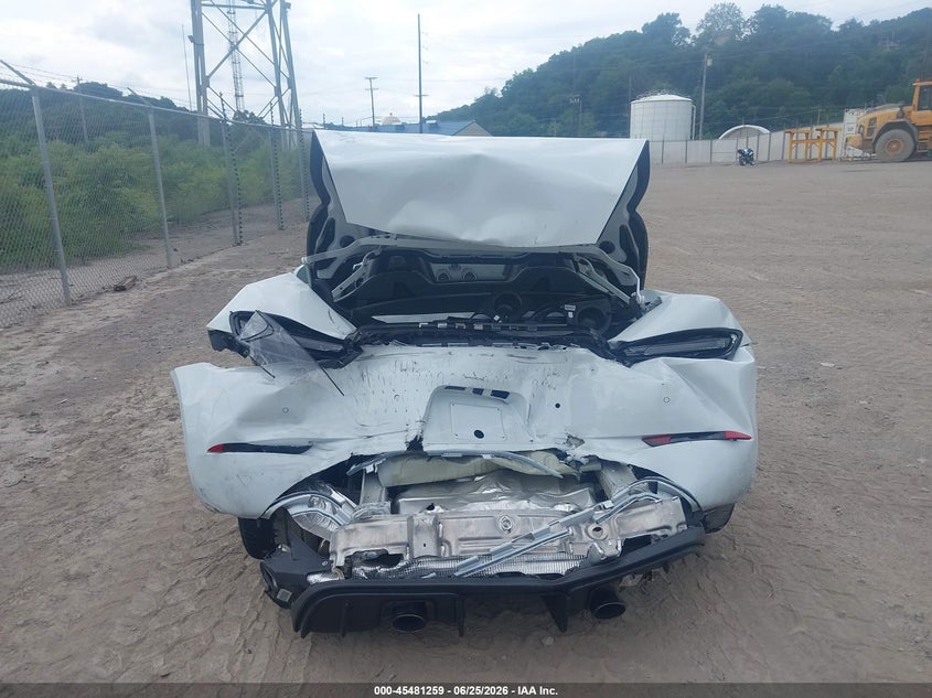 2021 Porsche 718 spyder VIN WP0CC2A8XMS240333 IAAI salvage auction — REAR END, Salvage (Pennsylvania), sold $32,000 on 2026-07-30 (photo 6)