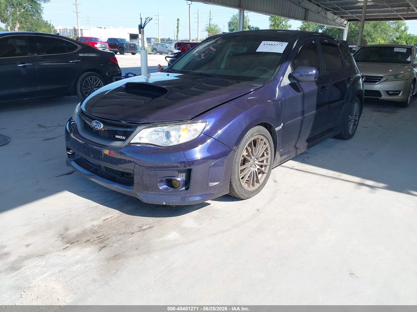 2014 Subaru Impreza wrx VIN JF1GR7E67EG260510 IAAI salvage auction — ENGINE DAMAGE, Salvage Title, sold $2,425 on 2026-07-29 (photo 2)