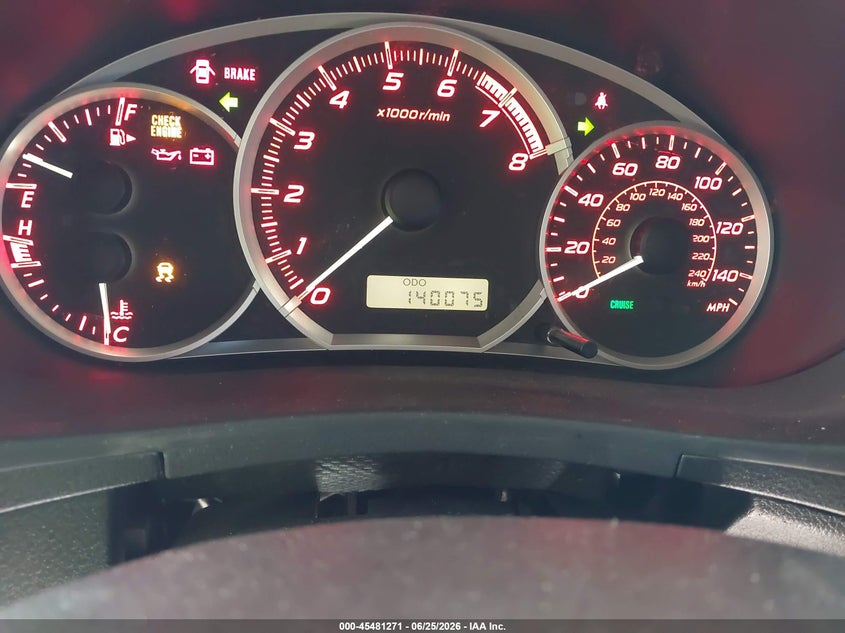 2014 Subaru Impreza wrx VIN JF1GR7E67EG260510 IAAI salvage auction — ENGINE DAMAGE, Salvage Title, sold $2,425 on 2026-07-29 (photo 7)