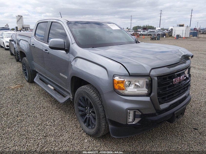 2021 Gmc Canyon VIN 1GTG6CEN4M1103358 — IAAI salvage auction photo