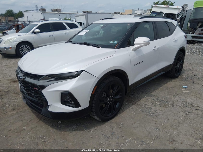 2020 Chevrolet Blazer VIN 3GNKBKRS4LS551135 IAAI salvage auction — REAR END, Salvage (Pennsylvania), sold $7,200 on 2026-07-24 (photo 2)