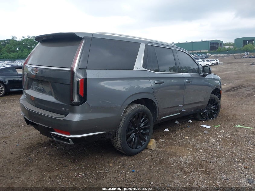 2021 Cadillac Escalade VIN 1GYS4AKL7MR311527 IAAI salvage auction — FRONT END, Salvage Title, sold $18,800 on 2026-10-01 (photo 4)