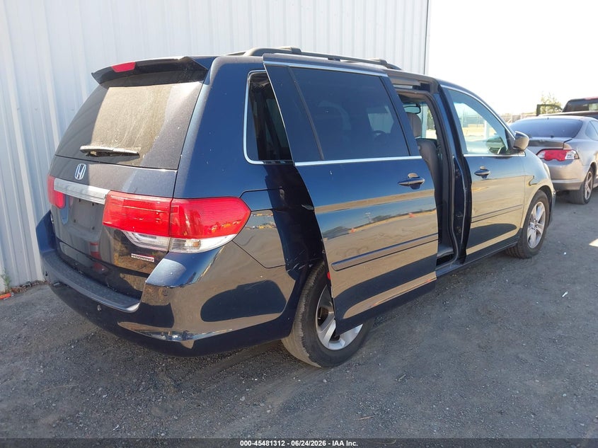 2010 Honda Odyssey VIN 5FNRL3H98AB005260 IAAI salvage auction — SIDE, Salvage (California), sold $1,150 on 2026-07-09 (photo 4)