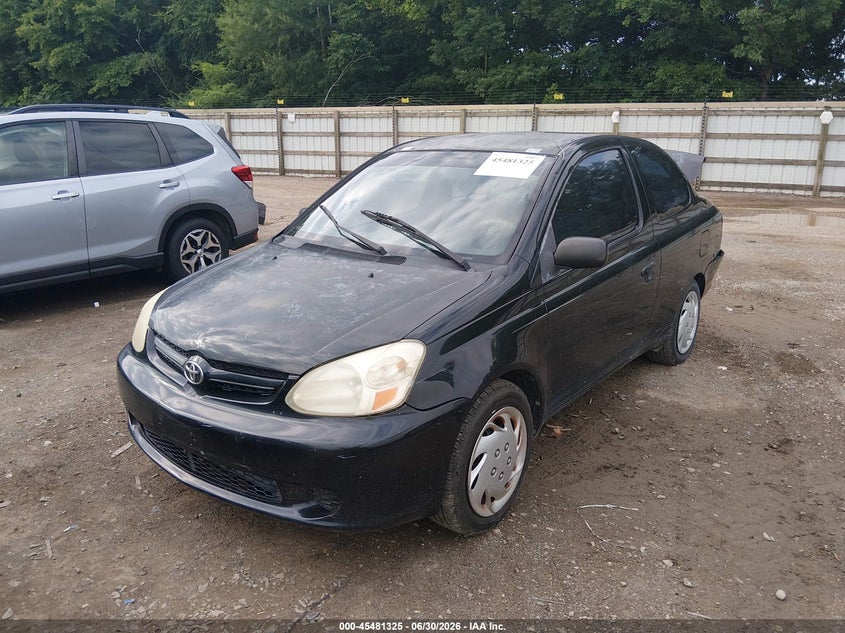 2003 Toyota Echo VIN JTDAT123530281807 IAAI salvage auction — REAR END, Salvage (Tennessee), sold $300 on 2026-07-15 (photo 2)
