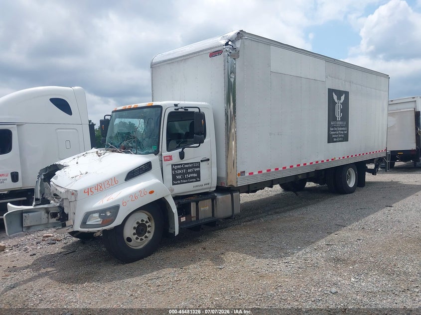 2018 Hino 258/268 VIN 5PVNJ8JV9J4S68566 IAAI salvage auction — FRONT END, Salvage (Virginia), sold $1,775 on 2026-07-22 (photo 2)