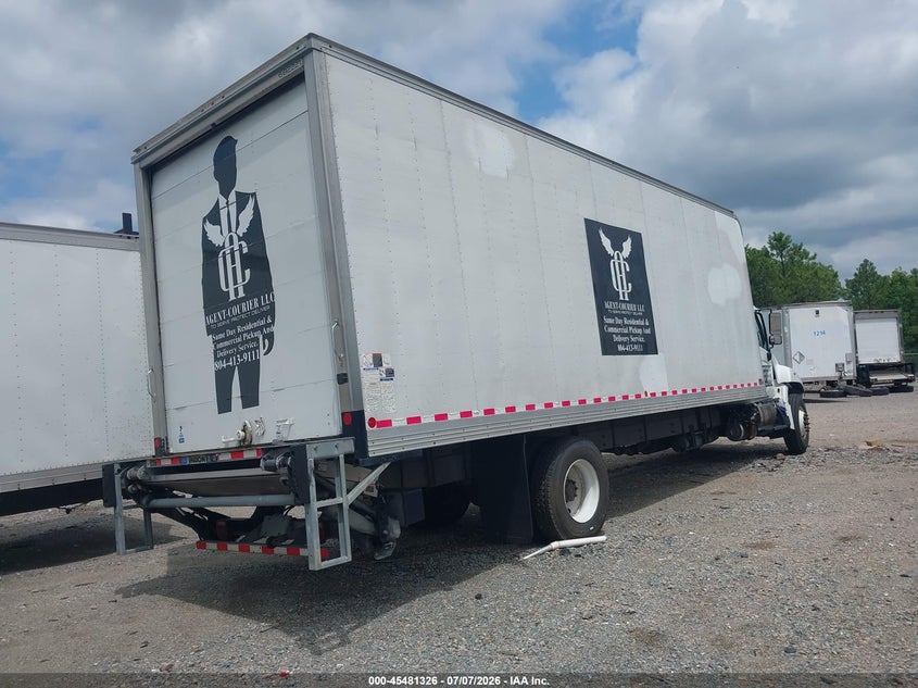 2018 Hino 258/268 VIN 5PVNJ8JV9J4S68566 IAAI salvage auction — FRONT END, Salvage (Virginia), sold $1,775 on 2026-07-22 (photo 4)