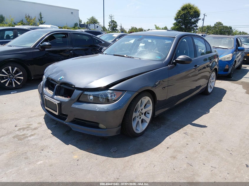 2007 BMW 3er VIN WBAVA33527KX82339 IAAI salvage auction — FRONT END, Salvage (North Carolina), sold $375 on 2026-08-03 (photo 2)