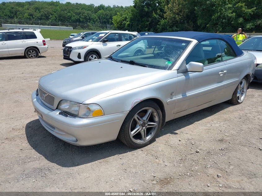2002 Volvo C70 VIN YV1NC56D72J028907 IAAI salvage auction — REAR END, Clear (Virginia), sold $75 on 2026-07-08 (photo 2)