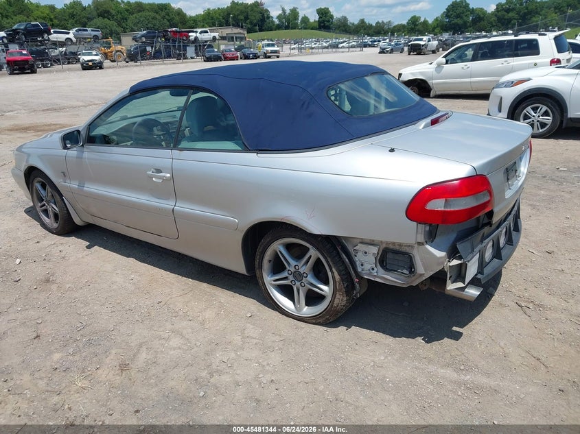 2002 Volvo C70 VIN YV1NC56D72J028907 IAAI salvage auction — REAR END, Clear (Virginia), sold $75 on 2026-07-08 (photo 3)