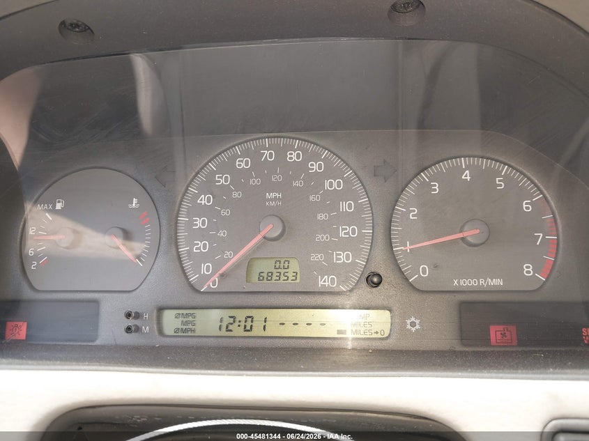 2002 Volvo C70 VIN YV1NC56D72J028907 IAAI salvage auction — REAR END, Clear (Virginia), sold $75 on 2026-07-08 (photo 7)