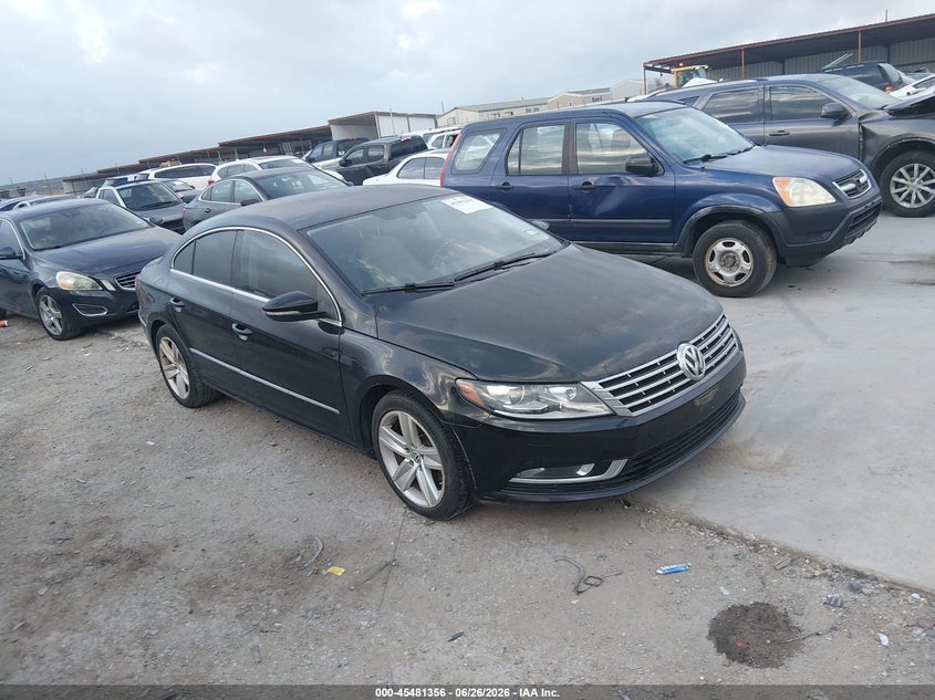 2013 Volkswagen Passat cc VIN WVWBN7AN9DE564087 IAAI salvage auction — LEFT REAR, Salvage (Texas), sold $700 on 2026-07-21 (photo 1)