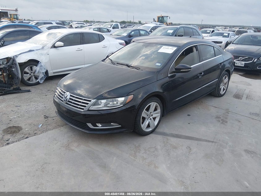 2013 Volkswagen Passat cc VIN WVWBN7AN9DE564087 IAAI salvage auction — LEFT REAR, Salvage (Texas), sold $700 on 2026-07-21 (photo 2)