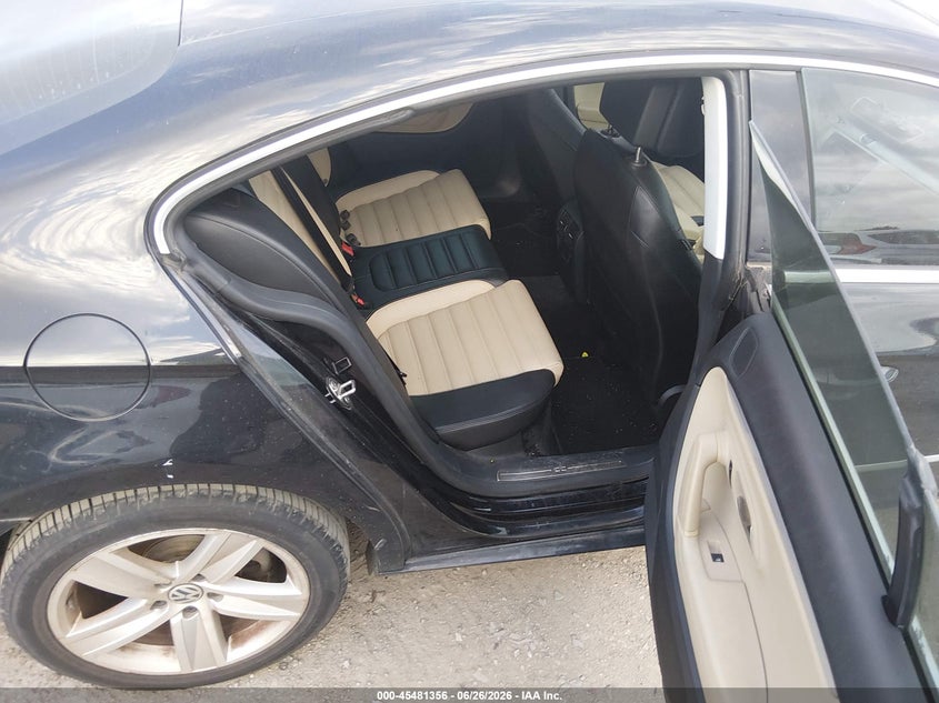 2013 Volkswagen Passat cc VIN WVWBN7AN9DE564087 IAAI salvage auction — LEFT REAR, Salvage (Texas), sold $700 on 2026-07-21 (photo 8)