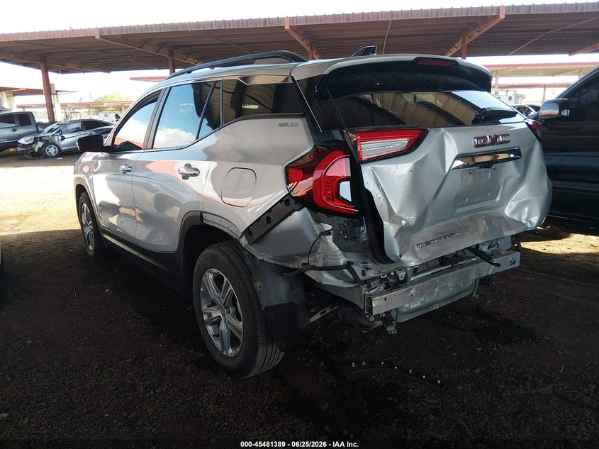 2022 Gmc Terrain VIN 3GKALMEV1NL129578 IAAI salvage auction — FRONT & REAR, Salvage (Arizona), sold $4,300 on 2026-07-26 (photo 3)
