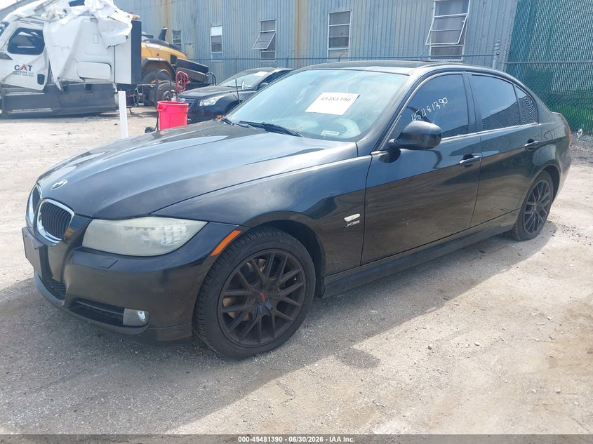 2011 BMW 3 series VIN WBAPK7C59BF087712 IAAI salvage auction — STORM DAMAGE, Clear (Indiana), sold $300 on 2026-07-28 (photo 2)