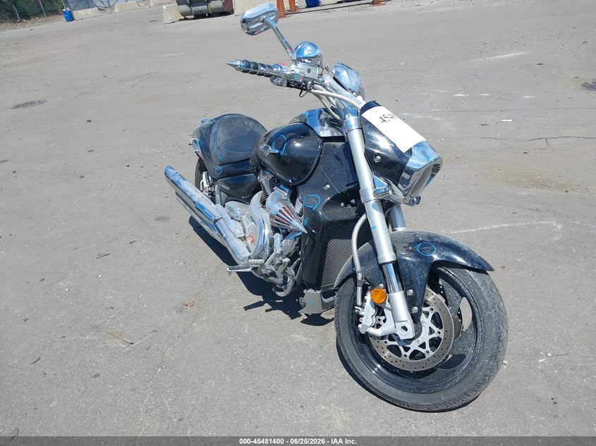 2006 Suzuki M109r / vzr1800 VIN JS1VY53A762100586 IAAI salvage auction — LEFT & RIGHT, Mv-907A (New York), sold $1,750 on 2026-07-14 (photo 1)
