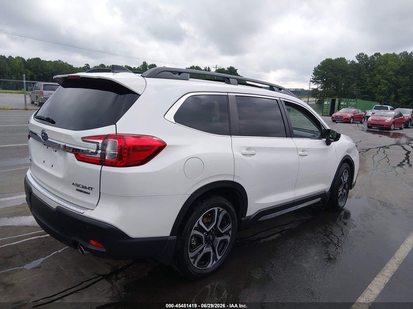 2024 Subaru Ascent VIN 4S4WMAUD7R3420279 IAAI salvage auction — SIDE, Salvage (North Carolina), sold $10,100 on 2026-07-31 (photo 4)