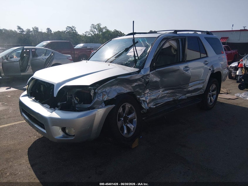 2006 Toyota 4runner VIN JTEZU17R360064141 IAAI salvage auction — SIDE, Clear (Virginia), sold $2,250 on 2026-08-02 (photo 2)