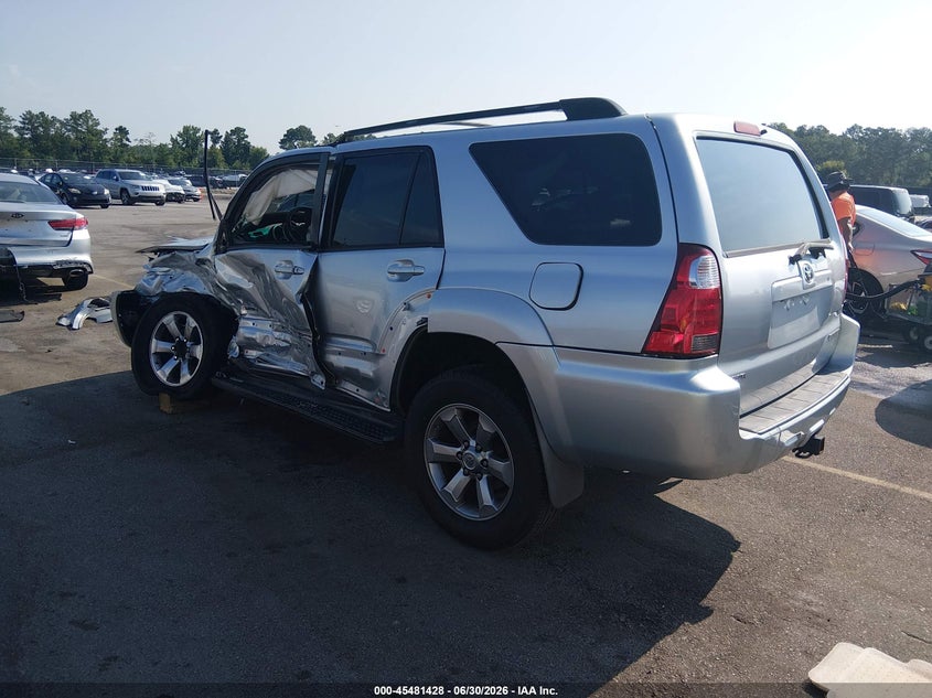 2006 Toyota 4runner VIN JTEZU17R360064141 IAAI salvage auction — SIDE, Clear (Virginia), sold $2,250 on 2026-08-02 (photo 3)