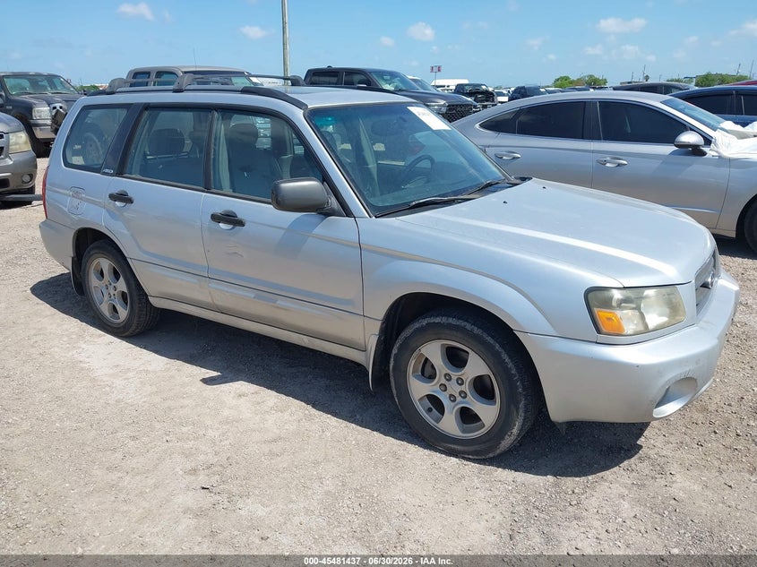 2004 Subaru Forester VIN JF1SG65694H717207 IAAI salvage auction — NORMAL WEAR, Original (Texas), sold $1,650 on 2026-07-08 (photo 1)