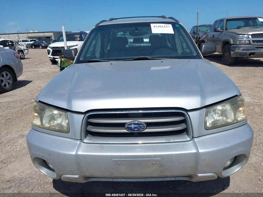 2004 Subaru Forester VIN JF1SG65694H717207 IAAI salvage auction — NORMAL WEAR, Original (Texas), sold $1,650 on 2026-07-08 (photo 6)