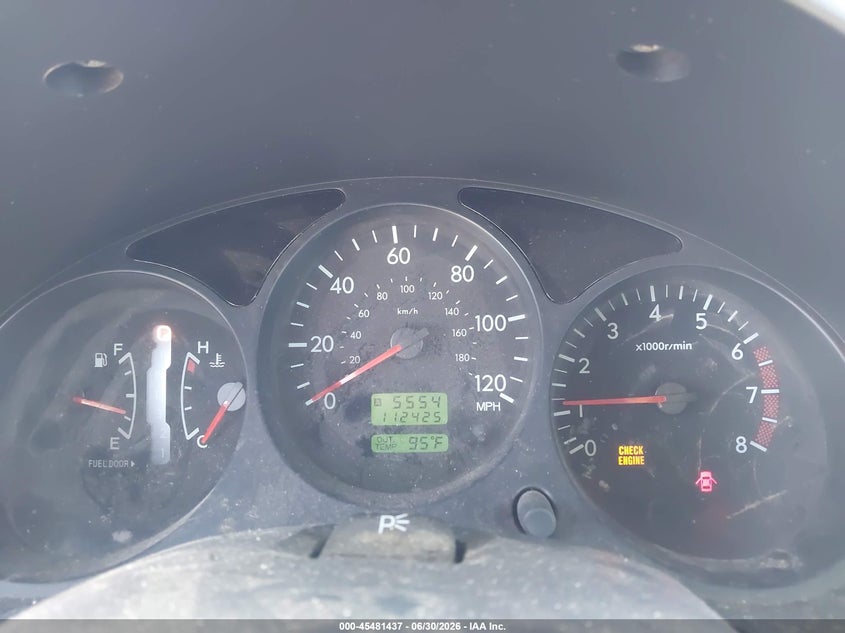 2004 Subaru Forester VIN JF1SG65694H717207 IAAI salvage auction — NORMAL WEAR, Original (Texas), sold $1,650 on 2026-07-08 (photo 7)