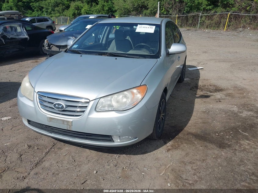 2010 Hyundai Elantra VIN KMHDU4AD7AU155004 IAAI salvage auction — NORMAL WEAR, Clear (Massachusetts), sold $425 on 2026-07-28 (photo 2)