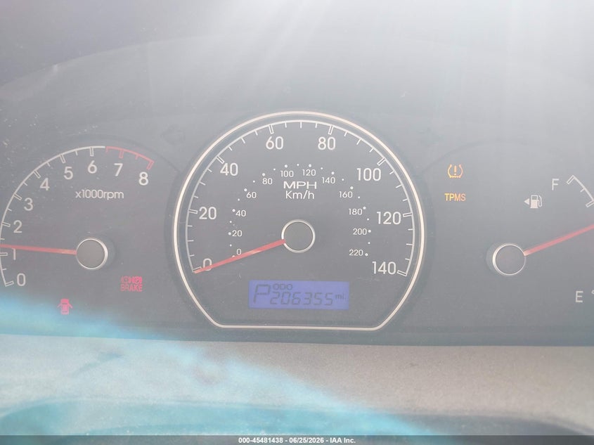2010 Hyundai Elantra VIN KMHDU4AD7AU155004 IAAI salvage auction — NORMAL WEAR, Clear (Massachusetts), sold $425 on 2026-07-28 (photo 7)