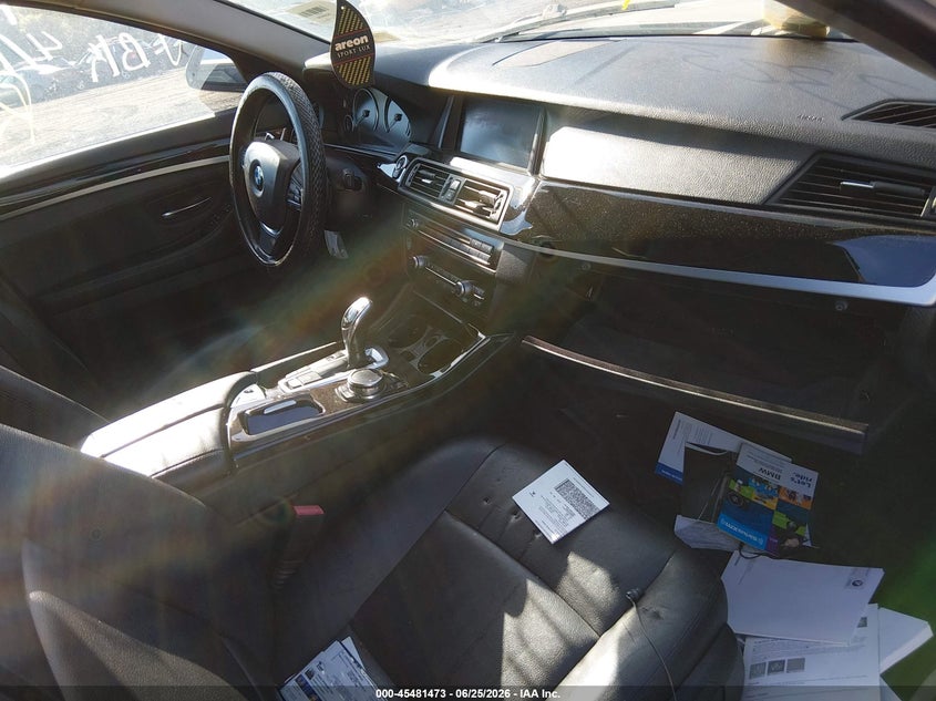 2016 BMW 5er VIN WBA5B3C51GG259443 IAAI salvage auction — RIGHT SIDE, Salvage Title, sold $25 on 2026-07-28 (photo 5)