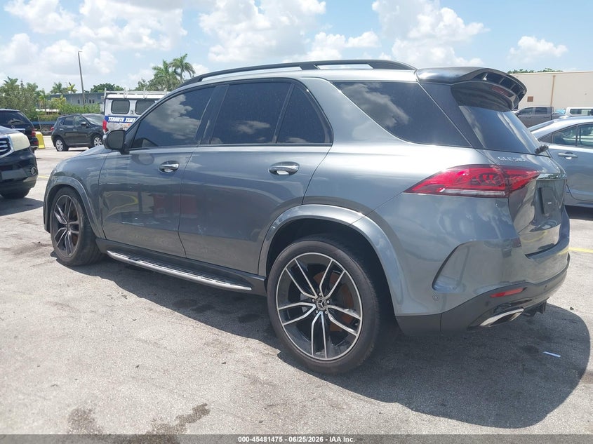 2020 Mercedes-benz Gle VIN 4JGFB8GB5LA217368 IAAI salvage auction — RIGHT FRONT, Wait Title, sold $18,300 on 2026-08-31 (photo 3)