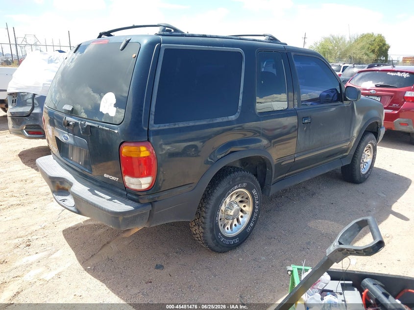 2000 Ford Explorer sport trac VIN 1FMYU60XXYUA98221 IAAI salvage auction — NORMAL WEAR, Clear-Dealer Only (Arizona), sold $300 on 2026-07-09 (photo 4)