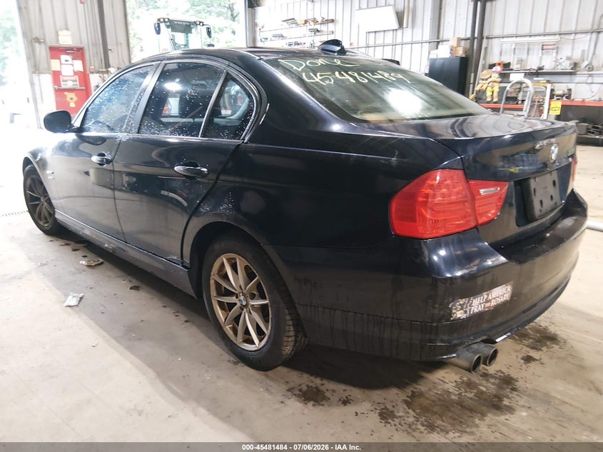 2010 BMW 3 series VIN WBAPK5C56AA648111 IAAI salvage auction — FRESH WATER, Clear (Massachusetts), sold $200 on 2026-07-14 (photo 3)
